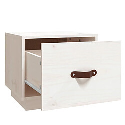 Avis Decoshop26 lot de 2 tables de chevet - Blanc