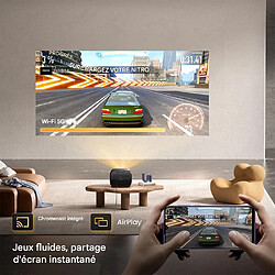 Acheter Projecteur ETOE E3 Pro - Certifié Netflix & Android TV - 1080p - Dolby Digital Plus - 600 ANSI - Android TV 11.0 - Wi-Fi 5G - Décodage 4K - Google Assistant