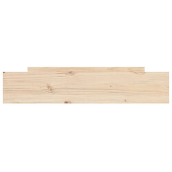 Avis Decoshop26 Tiroir de lit rangement avec roulettes lot de 2 bois de pin TDL0206831