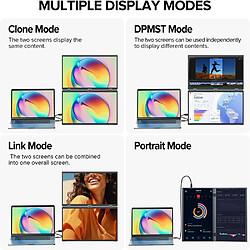 Uperfect Monitor 18.5" 100hz Écran portable