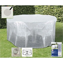 boni-shop Housse de Protection Transparente pour Mobilier de Jardin - 200x95cm