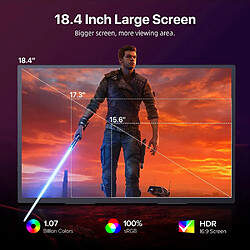 Uperfect Monitor 18.4" 4k Écran portable pas cher