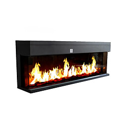 Cheminée électrique encastrable 3d 152cm - 261 3d - CHEMIN'ARTE