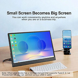 Uperfect Monitor 15.6" 1080p Écran portable