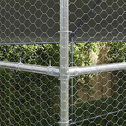 Avis vidaXL Cage à poules 2 pcs Argenté 400 x 200 x 200 cm Acier galvanisé