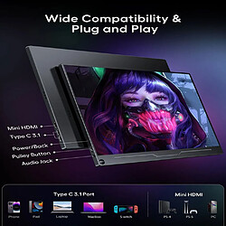 Uperfect Monitor 18.5" 120hz Écran portable