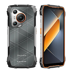 Smartphone Blackview BL7000 Orange : 6.78",8Go+256Go+2To, 7500mAh, Android 15,Empreinte digitale, Dual SIM 5G, NFC,Téléphone Portable-357g