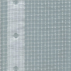 Klasebo Bâche d'échafaudage 1.70x20m 200g/m² - Protection chantier translucide