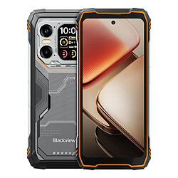 Smartphone Blackview XPLORE 1 Orange : 6.78" FHD+,48Go+512Go, 20000mAh, Android 15,Empreinte digitale, Dual SIM 5G,NFC,GPSTéléphone Portable-640g