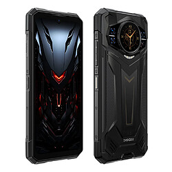 Smartphone DOOGEE S200 Plus, Noir, 6.72",16Go+512Go+2To, 11000mAh, Android 15,Empreinte digitale, Dual SIM 5G,Téléphone Portable-379g