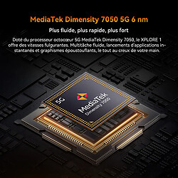 Smartphone Blackview XPLORE 1 - 6.78", 12Go 256Go, 20000mAh,64MP+50MP,Empreinte digitale,NFC,Dual SIM 5G Téléphone Portable -640g-Noir