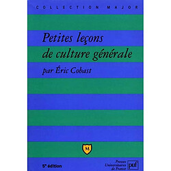 Petites leçons de culture générale - Occasion