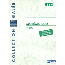 Mathématiques 1re STG : pochette de l'élève - Occasion