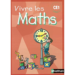 Vivre les maths CE1, cycle 2 : fichier élève - Occasion