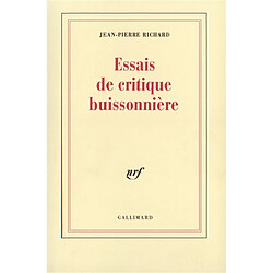 Essais de critique buissonnière - Occasion