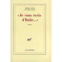 Je vous écris d'Italie... - Occasion