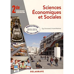 Sciences économiques et sociales : seconde, enseignement d'exploration - Occasion