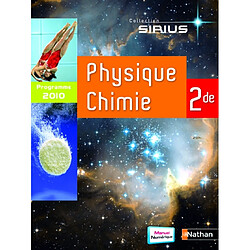 Physique-chimie 2de : livre de l'élève : grand format - Occasion