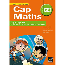 Cap maths, CE1 : cahier de géométrie-longueurs - Occasion