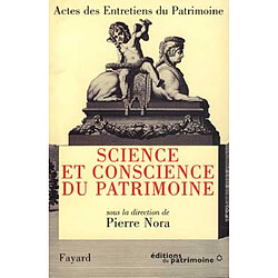 Science et conscience du patrimoine