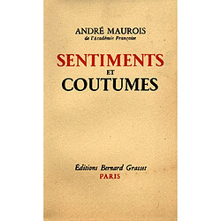 Sentiments et coutumes - Occasion