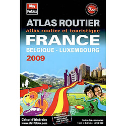 Atlas routier France, Belgique, Luxembourg : atlas routier et touristique - Occasion