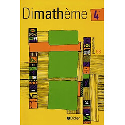 Dimathème 4e, programme 98 - Occasion