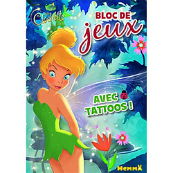 La fée Clochette : bloc de jeux avec tattoos ! · Occasion 