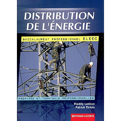 Distribution de l'énergie, baccalauréat professionnel ELEEC, première et terminale professionnelles - Occasion
