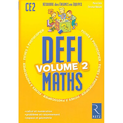 Défimaths CE2 : résoudre des énigmes en équipes - Occasion