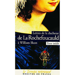 Lettres à William Short