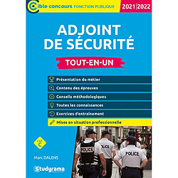 Adjoint de sécurité : tout-en-un, catégorie C : 2021-2022 - Occasion