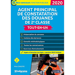 Agent principal de constatation des douanes de 2e classe : tout-en-un, catégorie C : 2020 - Occasion