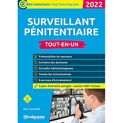 Surveillant pénitentiaire, 2022 : cat. C : tout-en-un - Occasion