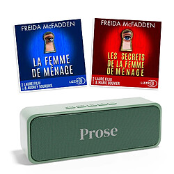 Coffret livre audio La Femme de ménage + Lecteur Prose