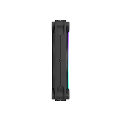 Fractal Design Momentum 12 RGB Pack de 3 Noir (FD-F-MR1-1203) 3-pack pas cher