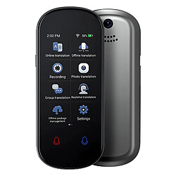 Avizar Traducteur IA vocal photo 139 langues Caméra 8MP Ultra compact Noir