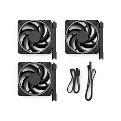 Avis Fractal Design Momentum 12 RGB Pack de 3 Noir (FD-F-MR1-1203) 3-pack