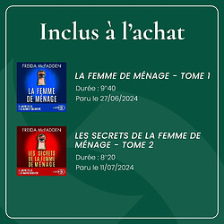 Prose Coffret livre audio La femme de ménage - Vert menthe