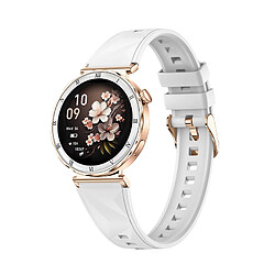 Montre connectée femme i1222 - Appels Bluetooth, tension artérielle, oxymétrie, fréquence cardiaque - Argenté