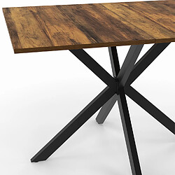 Idmarket Table à manger rectangle ALIX pas cher