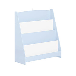 SoBuy KMB32-B Bibliothèque Enfant, Étagère à Livres Enfants, Étagère de Rangement pour Chambre d'enfants, 4 Compartiments Ouverts