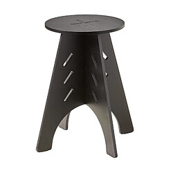SoBuy HFBT01-K-SCH Table d'appoint Ronde en Bois Table Basse Ronde Table de Nuit Table de Chevet Bouts de Canapé