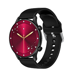 Montre Connectée pour Femme CY19 – Écran AMOLED, Appels Bluetooth – Noire