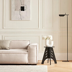 SoBuy HFBT01-K-SCH Table d'appoint Ronde en Bois Table Basse Ronde Table de Nuit Table de Chevet Bouts de Canapé