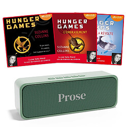 Coffret livre audio - Trilogie Hunger Games + Lecteur Prose