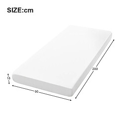 Acheter OKWISH Matelas 90x200 cm H3 antidérapant respirant