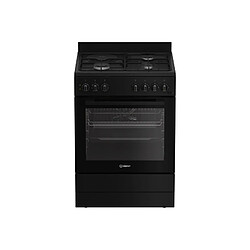 Cuisinière mixte Indesit I6M5PCB Noir
