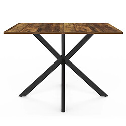 Avis Idmarket Table à manger rectangle ALIX