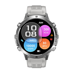 Montre Intelligente X3 - Appels Bluetooth, Surveillance Santé, Écran HD Grand Format - gris